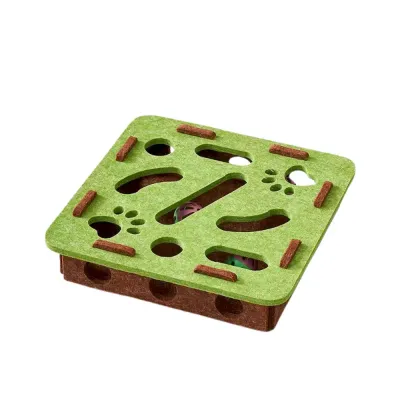 Felt Cat Puzzle Box