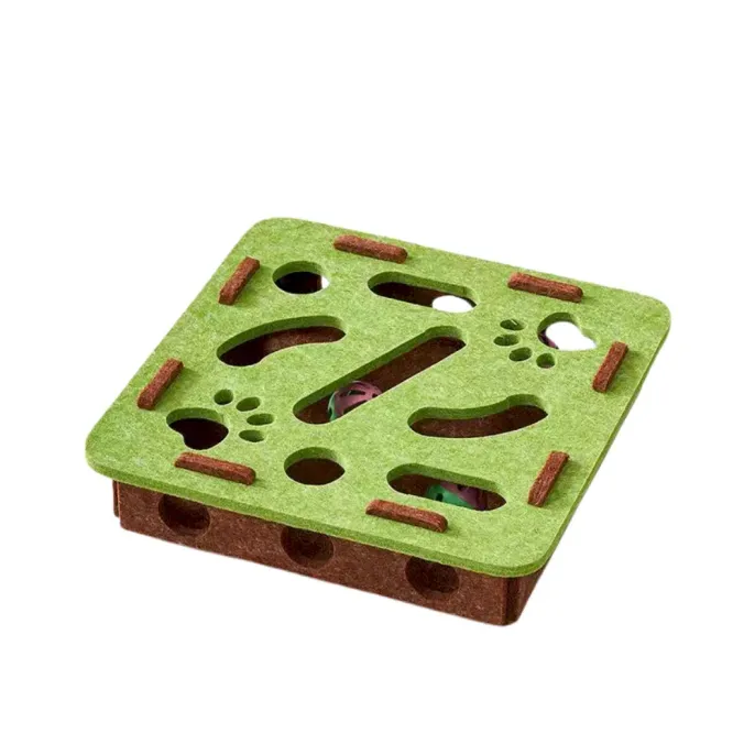 Felt Cat Puzzle Box