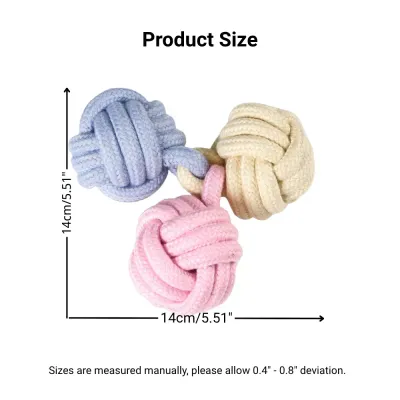 cotton rope toy cotton rope toy