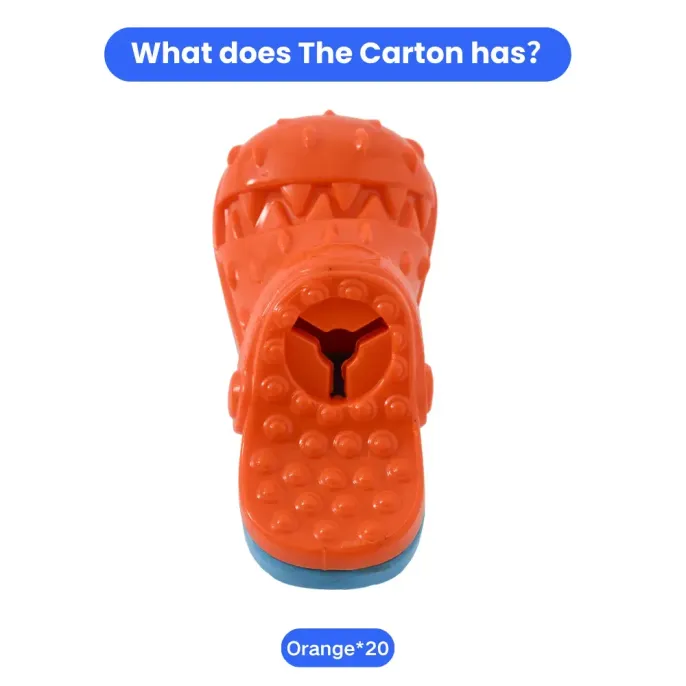 Dog TPR Slipper Toy