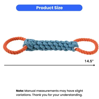 Top Double Ring Dog Rope Toy Top Double Ring Dog Rope Toy
