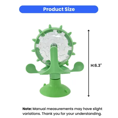 Pet treat dispenser toy Size Pet treat dispenser toy Size