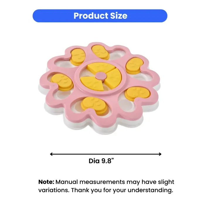 dog feeding puzzle toy Size