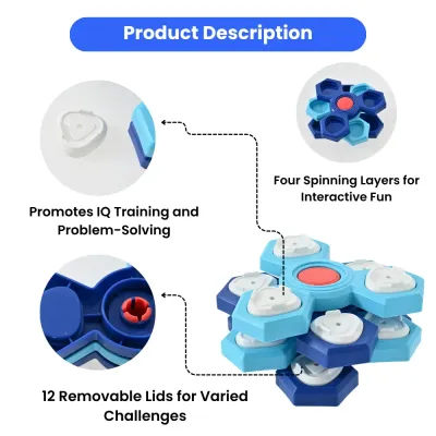 IQ dog feeder 4 layers IQ dog feeder 4 layers