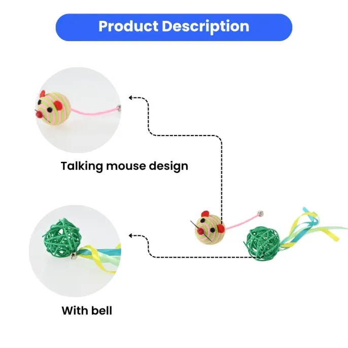 Cat Toy Set of 2