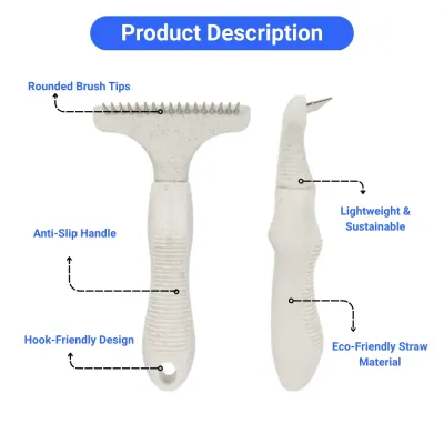 single row pet comb
