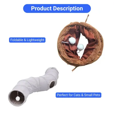 collapsible cat tunnel