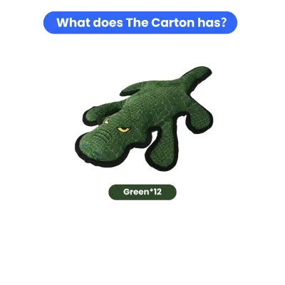 Dog Chew Toy Crocodile Color Dog Chew Toy Crocodile Color