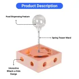 treat dispensing cat toy