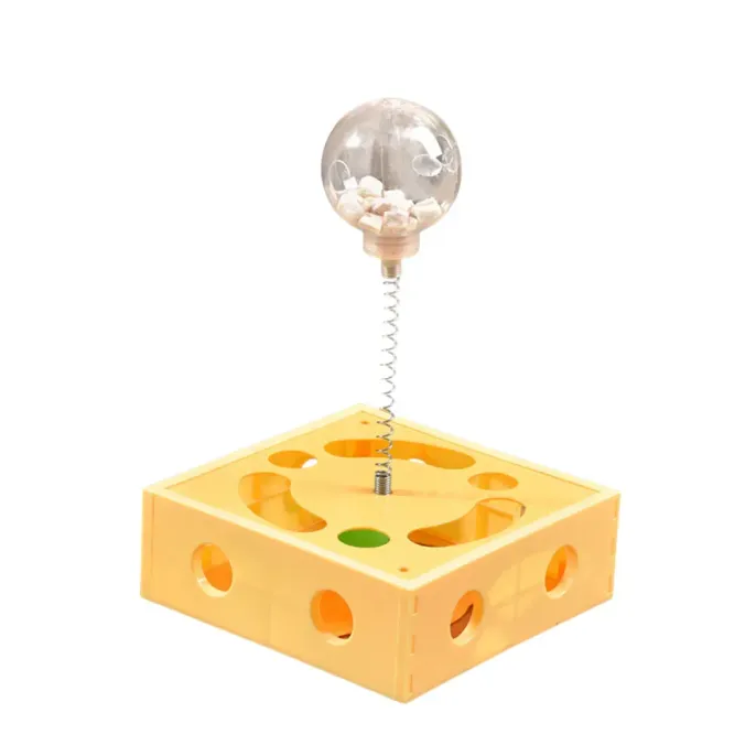 spring cat toy