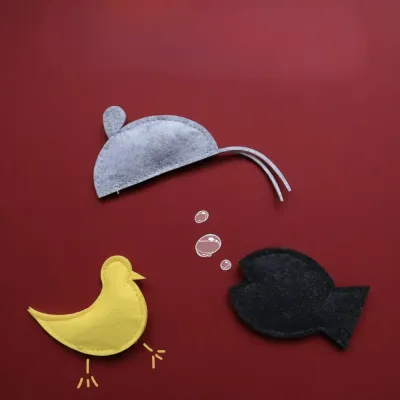 felt mouse toy felt mouse toy