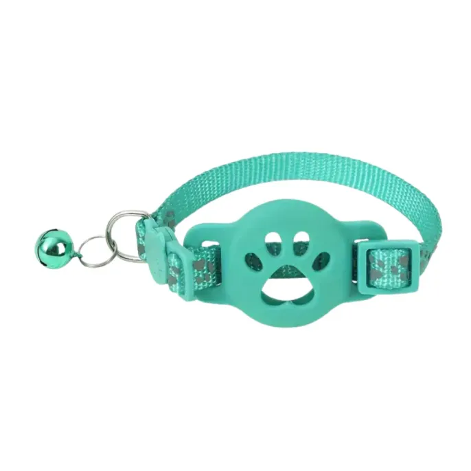 cat collar with airtag holder cat collar with airtag holder
