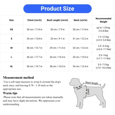 lightweight pet outfit