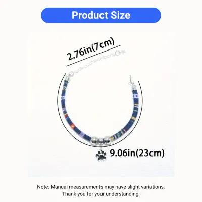 cat paw pendant collar cat paw pendant collar