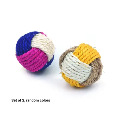 tri color sisal ball tri color sisal ball