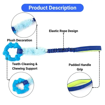 interactive dog rope toy