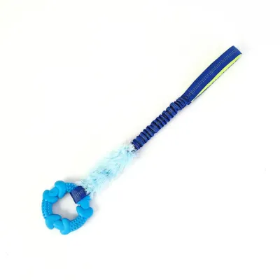 elastic dog tug toy