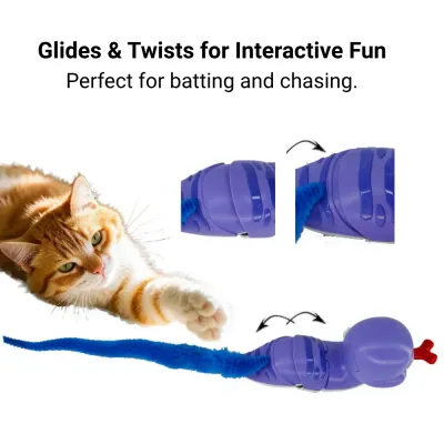 twist motion cat toy