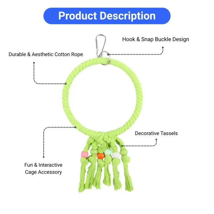 lovebird hanging toy lovebird hanging toy