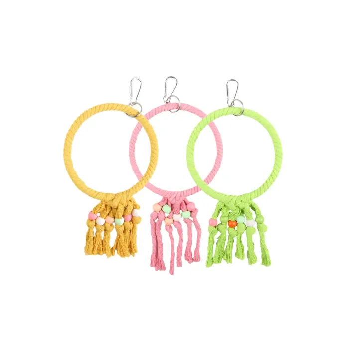 Parrot Cotton Rope Swing S Parrot Cotton Rope Swing S
