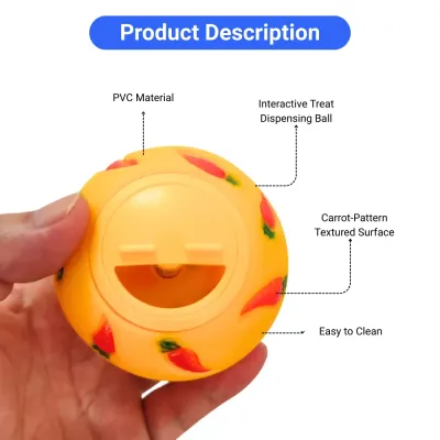 PVC pet treat ball