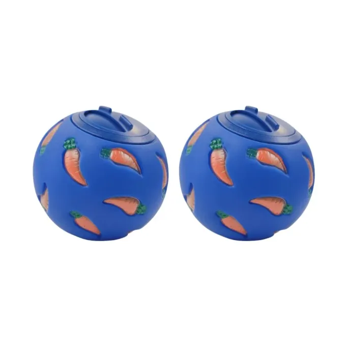 Small Pet Treat Dispensing Ball Training Snack Toys