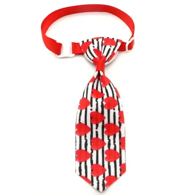 heart pattern pet tie heart pattern pet tie