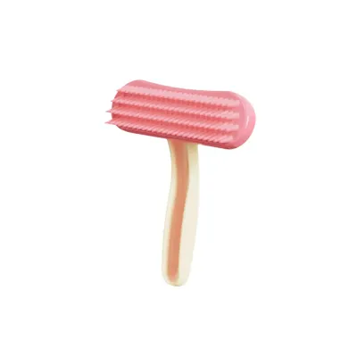 Hair removal pet brush
