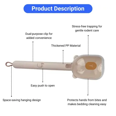Hands free hamster tool Hands free hamster tool