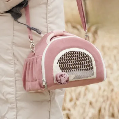 Semi open pet bag