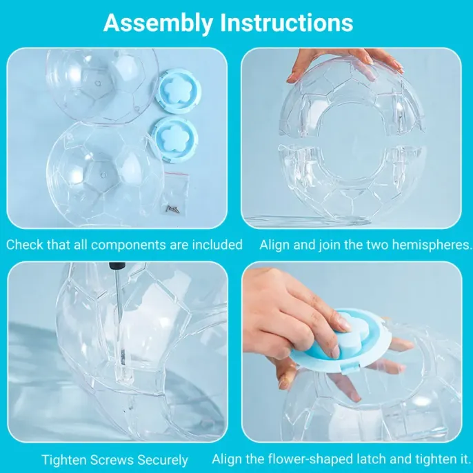 Detachable hamster ball Detachable hamster ball