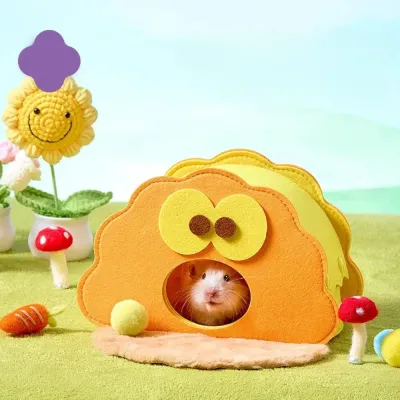 Cartoon hamster house Cartoon hamster house