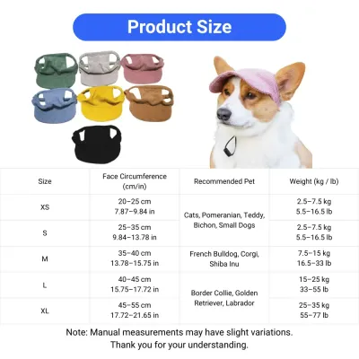dog outdoor cap