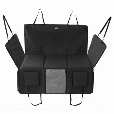 wholesale Dog Car Seat Cover Back Seat Extender – 450LBS Heavy Duty Waterproof Faux Leather,