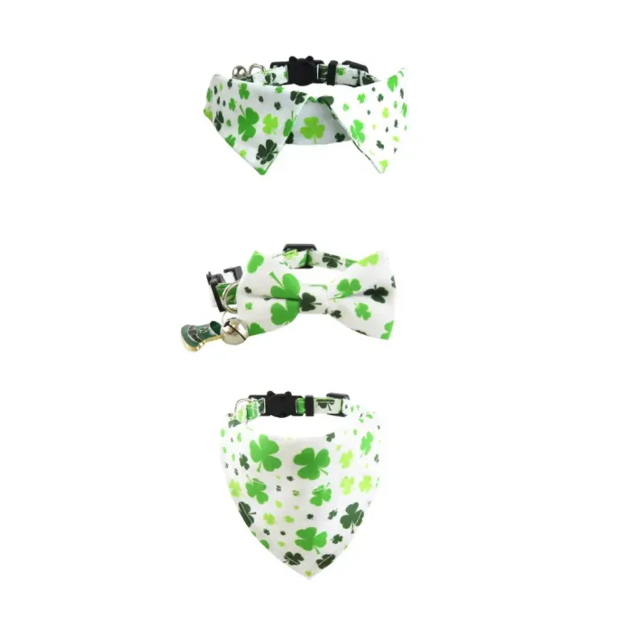 st patrick cat collar
