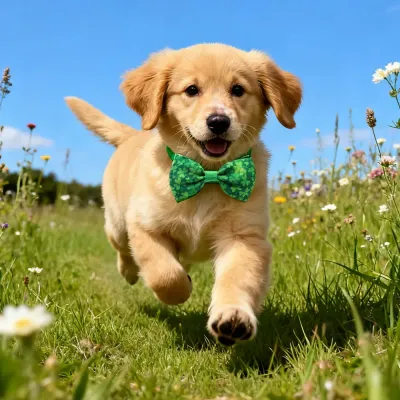 Pet collar bow tie