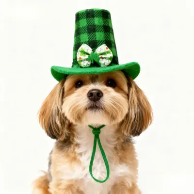 st patrick day dog hat st patrick day dog hat