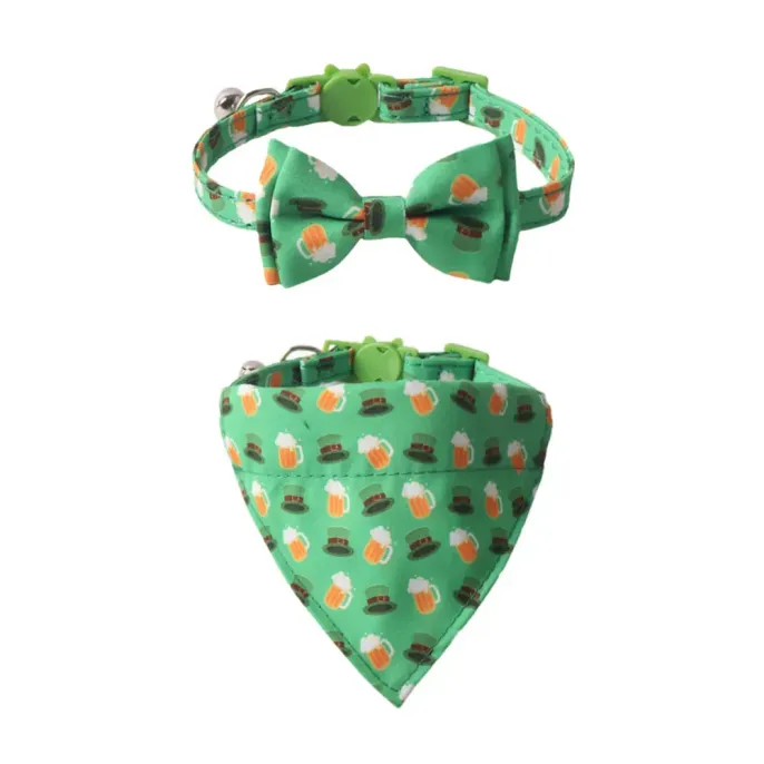 st patrick cat collar st patrick cat collar