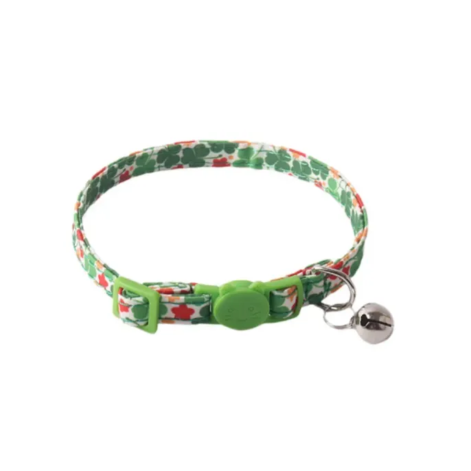 green cat collar green cat collar