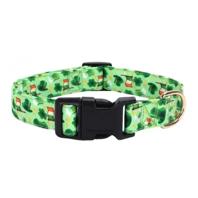 st patrick dog collar