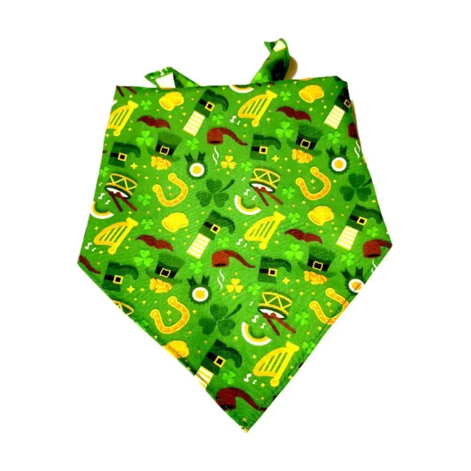 st patrick pet bandana