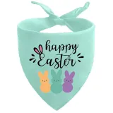 Easter Themed Cute  Soft Comfortable Dog Bandana Pet Bib for Holiday