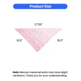 Wholesale Easter Egg Rabbit Printed Cute Soft Pet Dog Bandana Wholesale Easter Egg Rabbit Printed Cute Soft Pet Dog Bandana