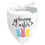 Easter  Themed Cute Soft Comfortable Dog Bandana Pet Bib for Holiday