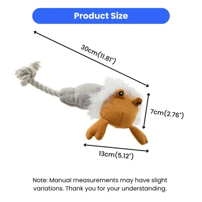 Summer Marine Life Series Hermit Crab Style Squeaky Plush Dog Toy5