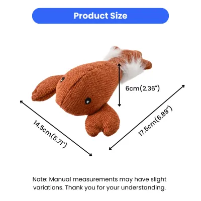 Summer Marine Life Series Lobster Style Squeaky Plush Dog Toy5