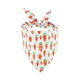 Easter Bunny and Egg   Dog Bandana Pet Bib Cute Soft Festive Pet Scarf 