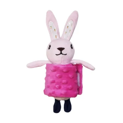 Foldable Treat-Hiding Design Rustling Plush Dog Toy with Squeaker (1) Foldable Treat-Hiding Design Rustling Plush Dog Toy with Squeaker (1)