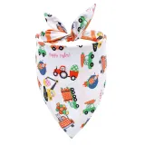 Easter Bunny and Egg Dog  Bandana Pet Bib Cute Soft Festive Pet 