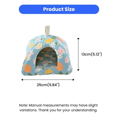 S Size Spring-Summer Series Triangular Cozy Small Pet Cave Bed5